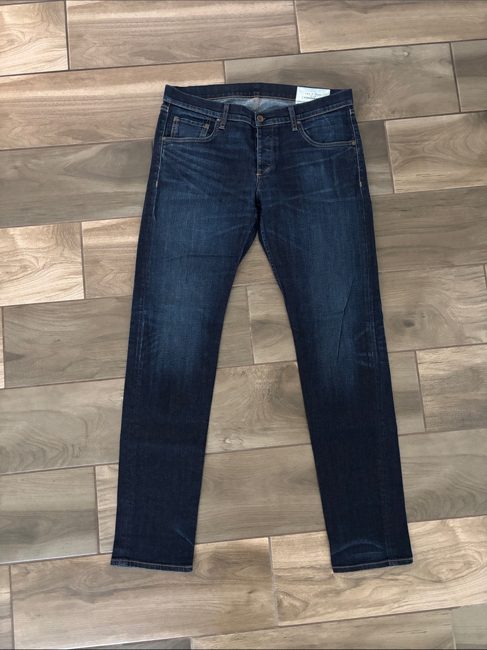 Rag & Bone Dark denim Slim Straight Jeans